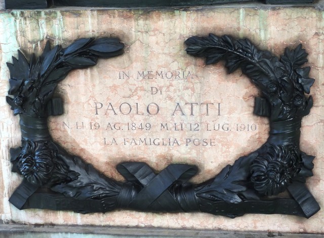 Tomba di Paolo Atti 