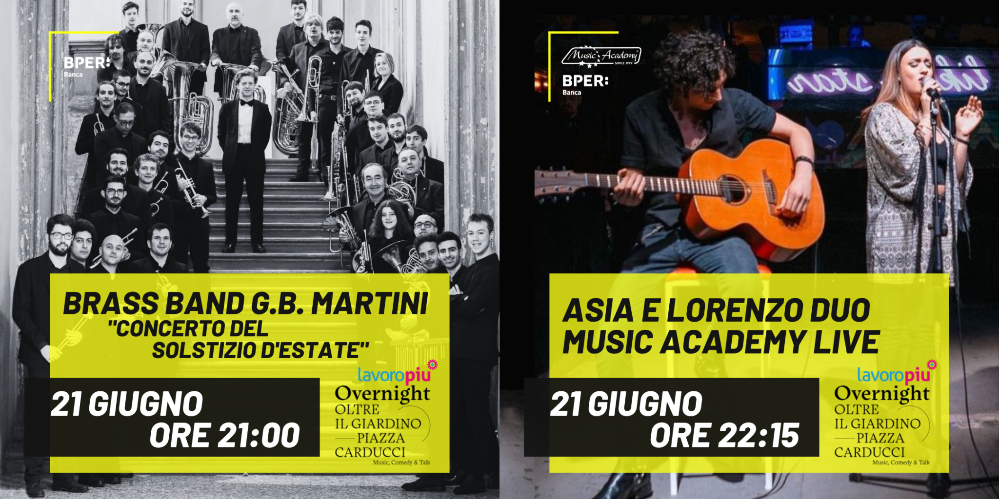 cover of Lavoropiù Overnight – Oltre il giardino | 21 giugno