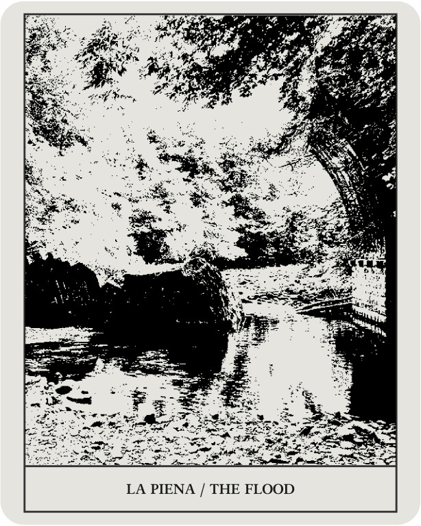 copertina di La Piena / The Flood