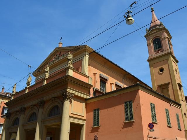 La chiesa e il campanile di S. Caterina 