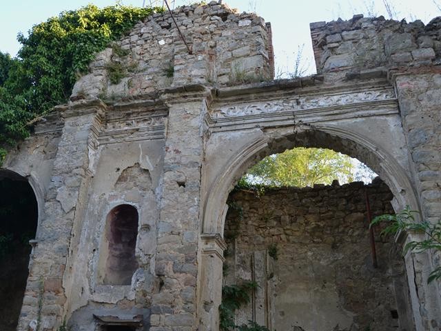 La chiesa bombardata di San Martino 