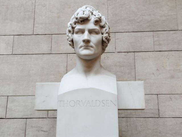Busto dello scultore danese Bertel Thorvaldsen