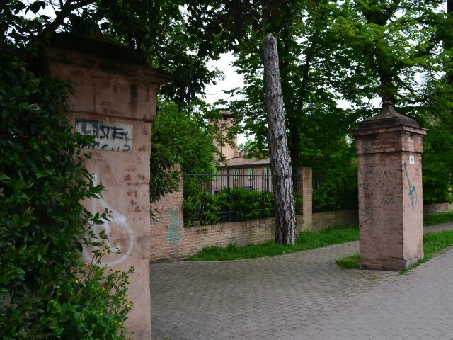 Ingresso di Villa Gregorini Bingham