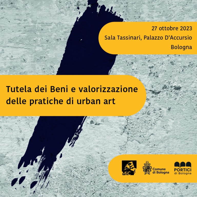 cover of Tutela dei Beni e valorizzazione delle pratiche di urban art