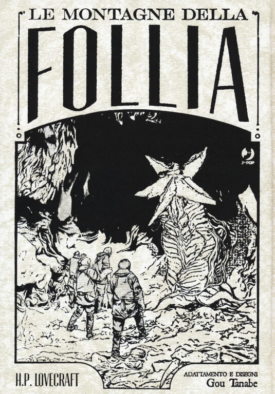 copertina di Le montagne della follia di Gou Tanabe