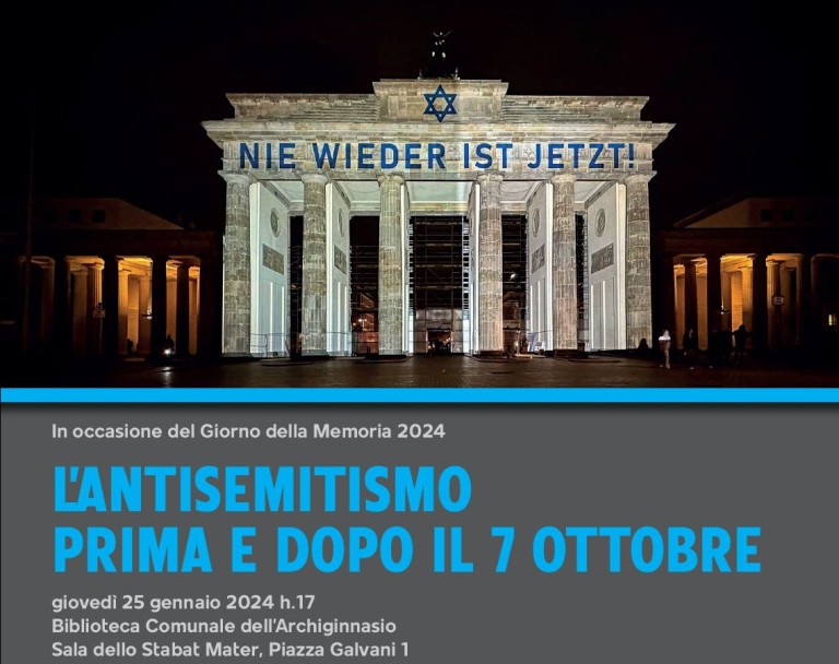 copertina di L'antisemitismo prima e dopo il 7 ottobre