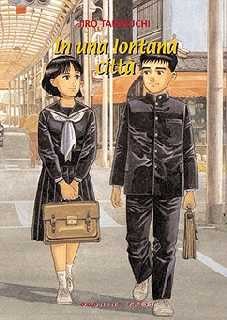 copertina di Jiro Taniguchi, In una lontana città, Bologna, Coconino press, 2002