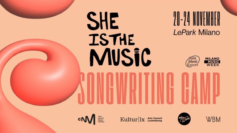 image of SHE IS THE MUSIC Songwriting Camp