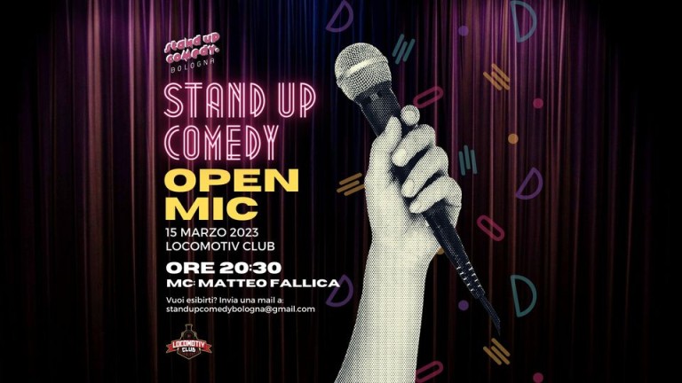 copertina di Stand up Comedy Open Mic