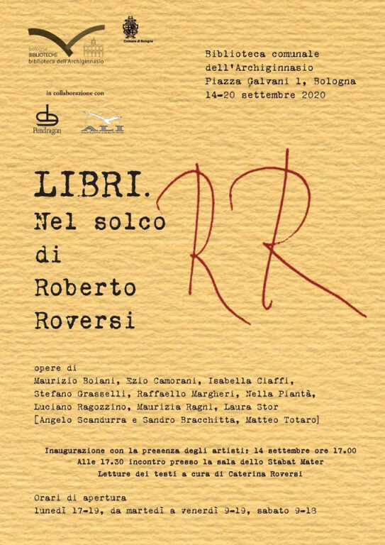 image de Libri. Nel solco di Roberto Roversi (2020) - Mostra