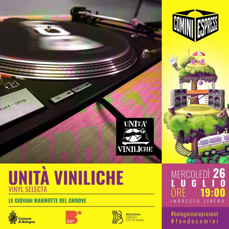 copertina di Vinyl Selecta a cura di Unità Viniliche