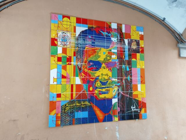 Ritratto artistico di Ferruccio Lamborghini