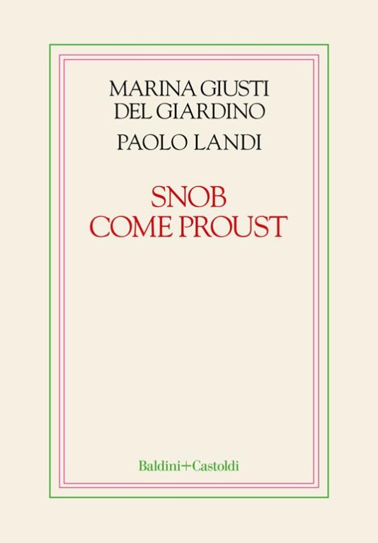 copertina di Snob come Proust