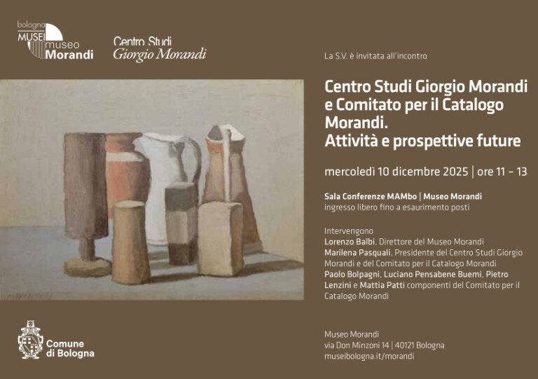 copertina di Centro Studi Giorgio Morandi e Comitato per il Catalogo Morandi. Attività e prospettive future