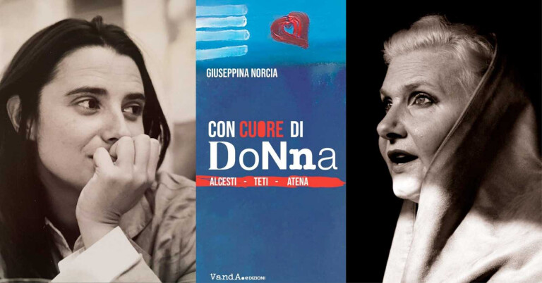 copertina di Con cuore di donna. Alcesti – Teti – Atena