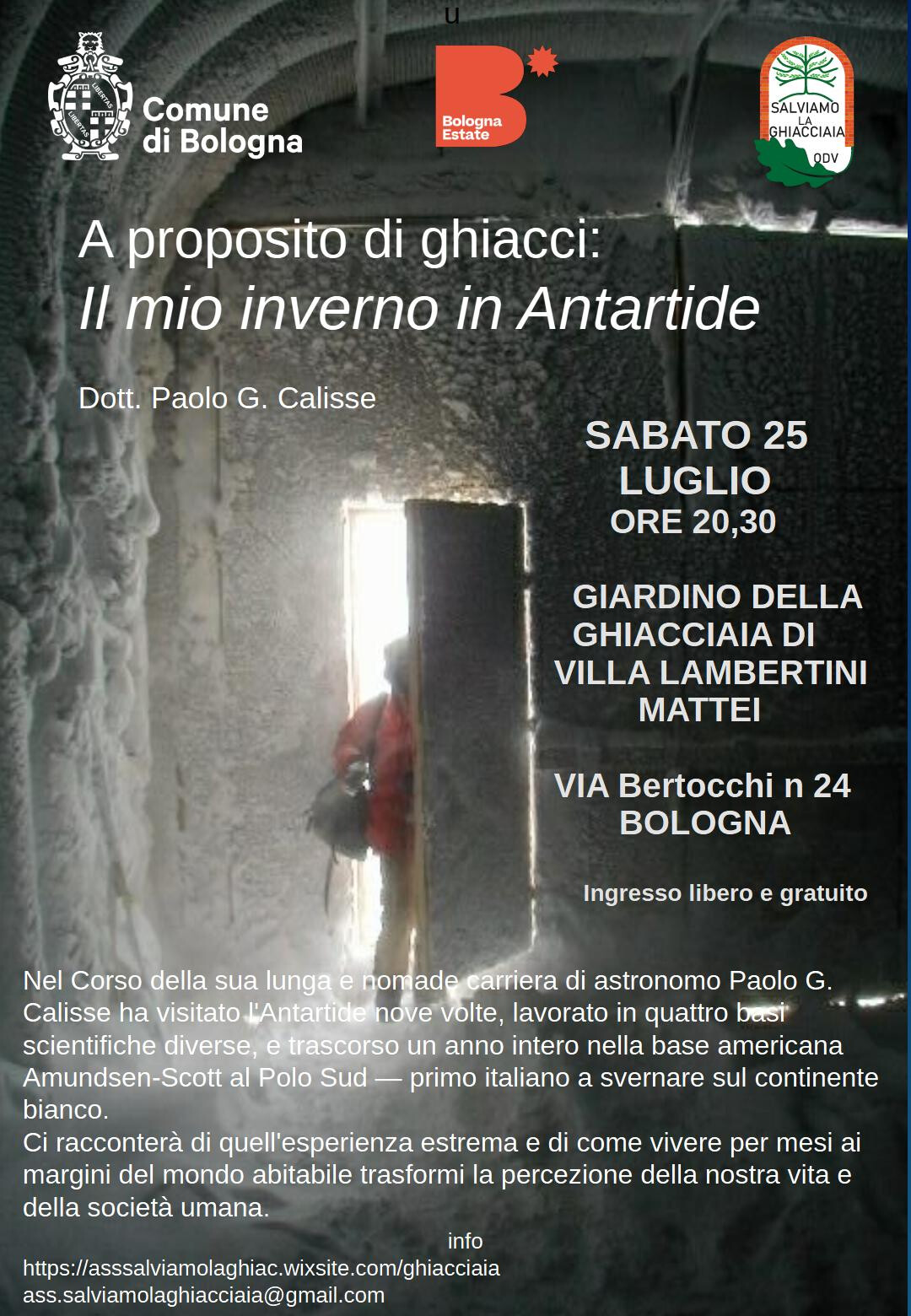A proposito di ghiacci: Il mio inverno in Antartide