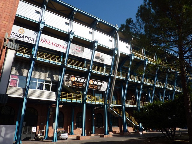 Stadio Dall'Ara (BO) - adattamento per i Mondiali '90 - arch. E. Zacchiroli