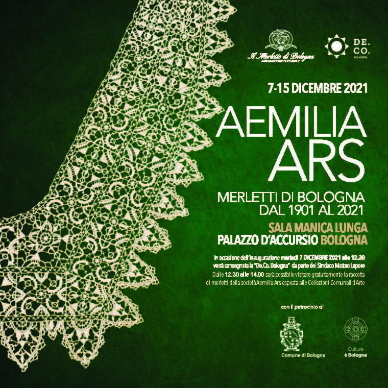 immagine di 7 - 15 dicembre 2021 | Aemilia Ars. Merletti di Bologna dal 1901 al 2021