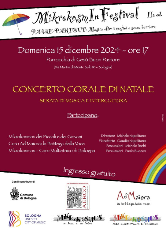 LocandinaConcertoCoraleDiNatale 15Dic24 Rid