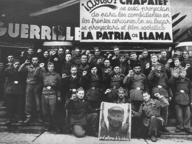 Comunisti combattenti nella guerra civile spagnola - Fonte: Museo della Resistenza - Istituto Parri (BO)