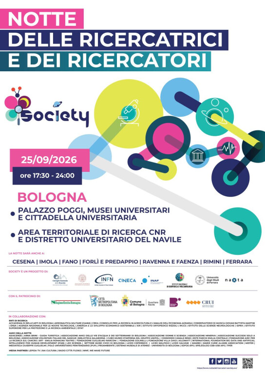copertina di La Notte delle Ricercatrici e dei Ricercatori