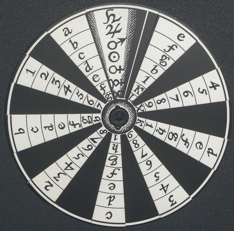 Giordano Bruno. Ruote mnemoniche