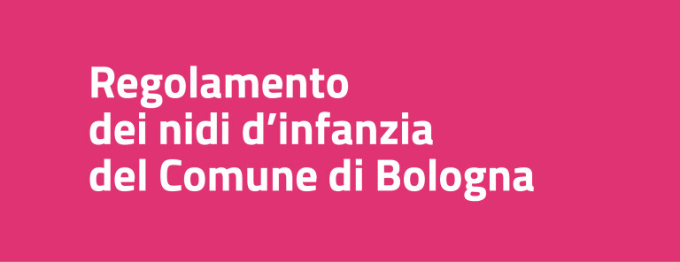image of Regolamento dei nidi d'infanzia del Comune di Bologna | Sito Iperbole