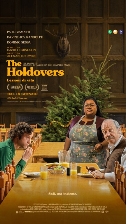 copertina di The Holdovers – Lezioni di vita 