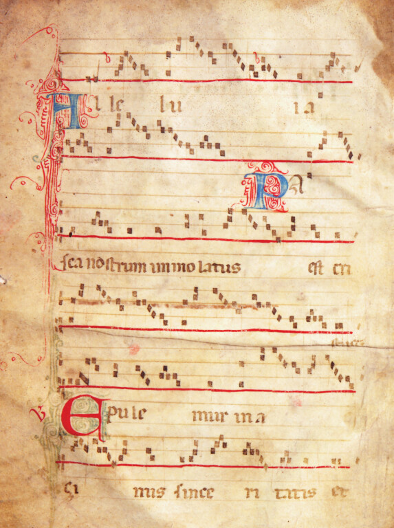 copertina di Exit Rosa. Stephanus e Guiduça: musica per le monache tra Francia e Lombardia nel ms. Q.11 del Museo della Musica