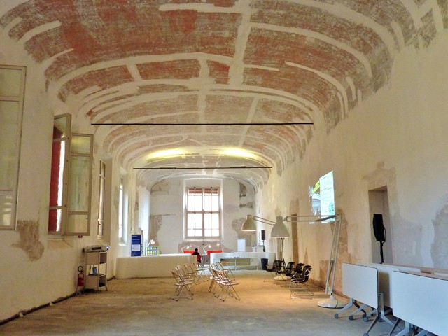 Salone interno dell'ex Ospedale dei Bastardini 
