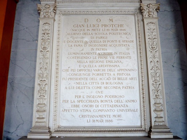 La tomba di Jean-Louis Protche 