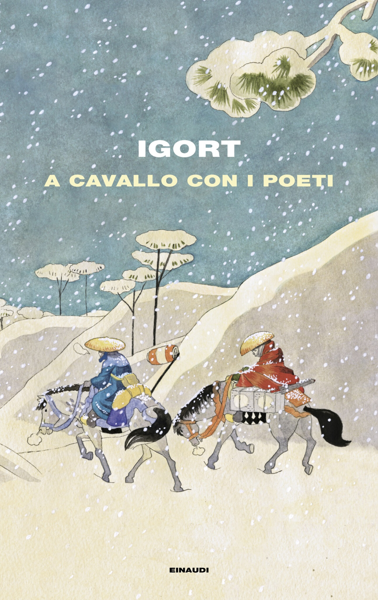 copertina di A cavallo con i poeti