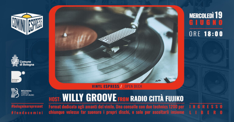 copertina di Vynil Espress_open deck  | Willy Groove