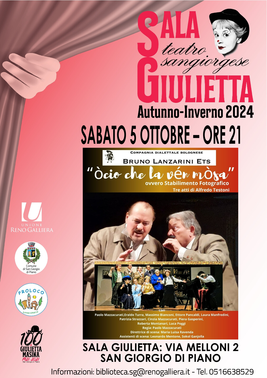 copertina di Ocio che la ven mosa