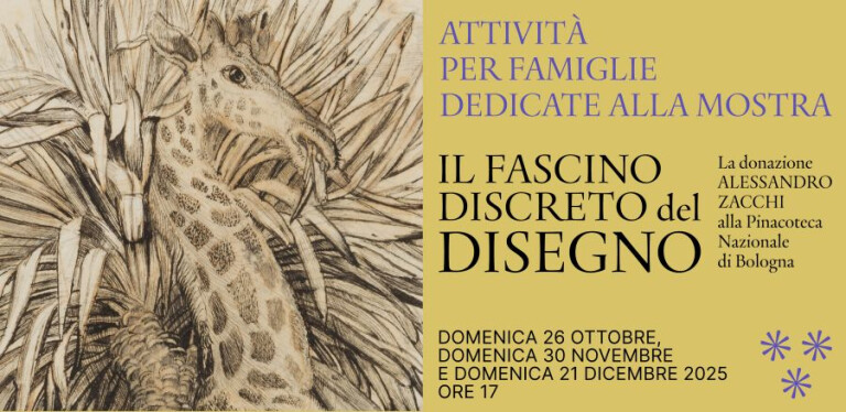 cover of Attività per famiglie dedicate alla mostra "Il Fascino Discreto Del Disegno"
