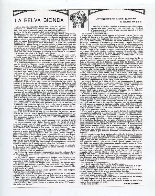 LA MODA dicembre 1914