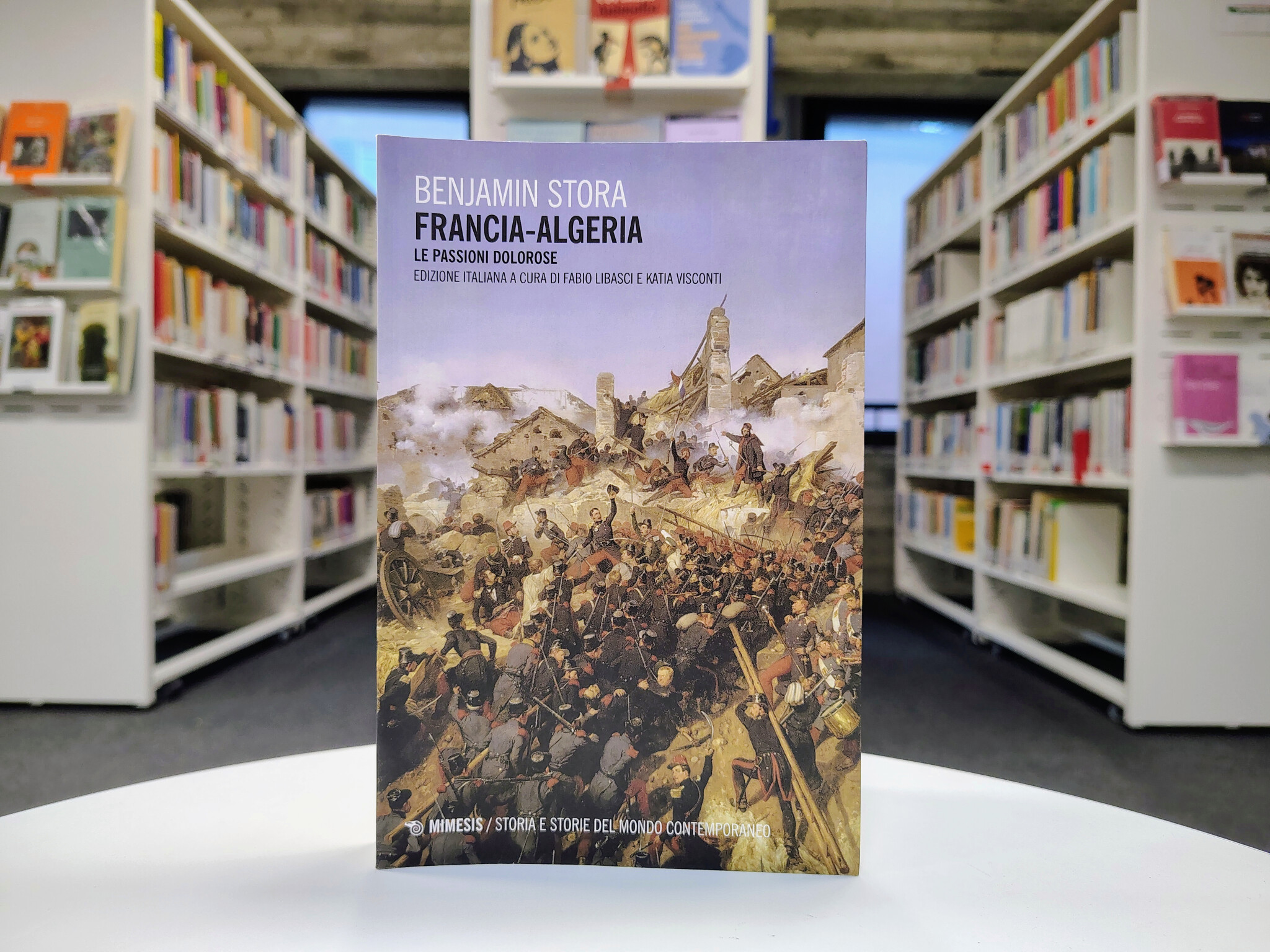 copertina di FRANCIA-ALGERIA. LE PASSIONI DOLOROSE 