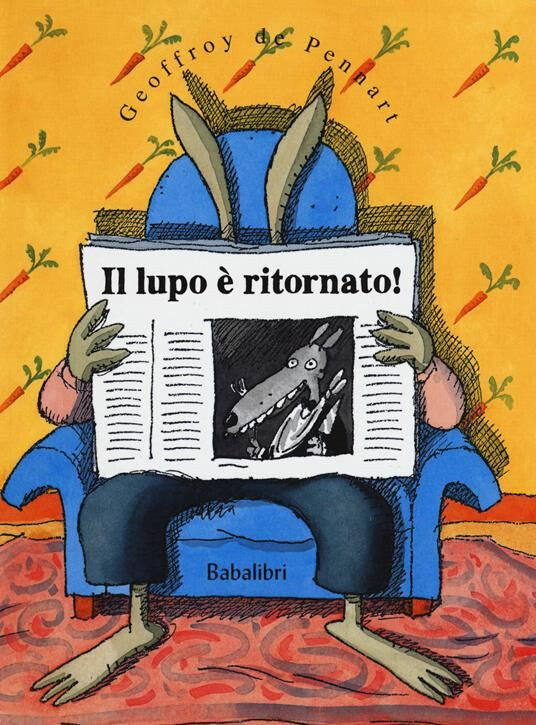 copertina di Il lupo è ritornato!