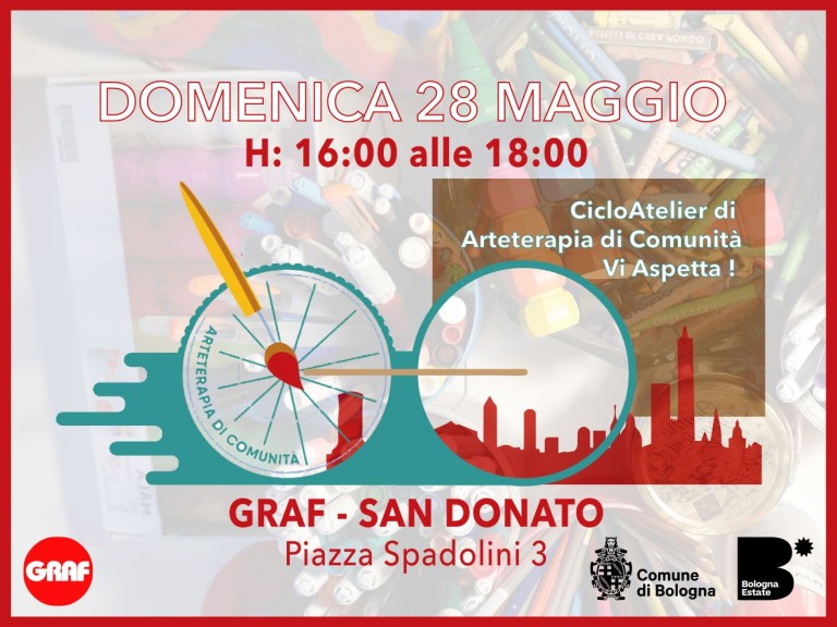 copertina di CicloAtelier di Arteterapia di Comunità in San Donato