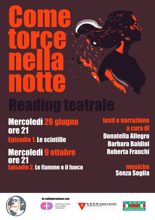 copertina di Come torce nella notte | Episodio 2. Le fiamme e il fuoco. Donne in lotta per la libertà e la democrazia