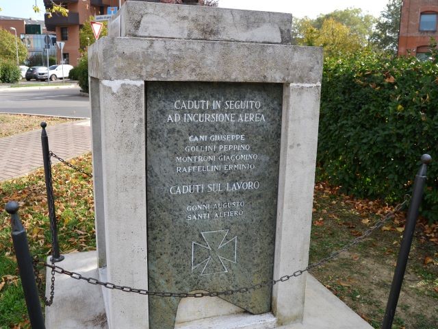 Monumento ai caduti della Cogne