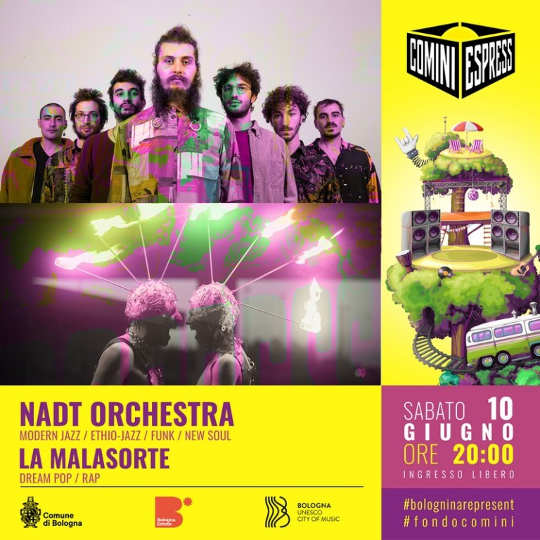 copertina di Nadt Orchestra + La Malasorte