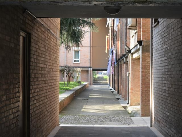Quartiere Ina Casa Cavedone (BO) - corte interna