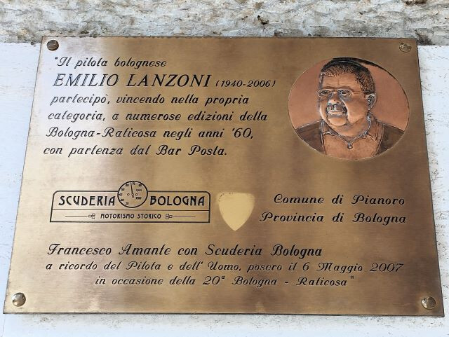 Lapide per Emilio Lanzoni