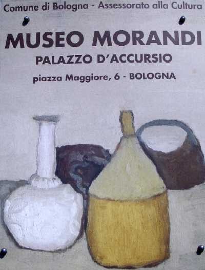 Locandina del Museo Morandi