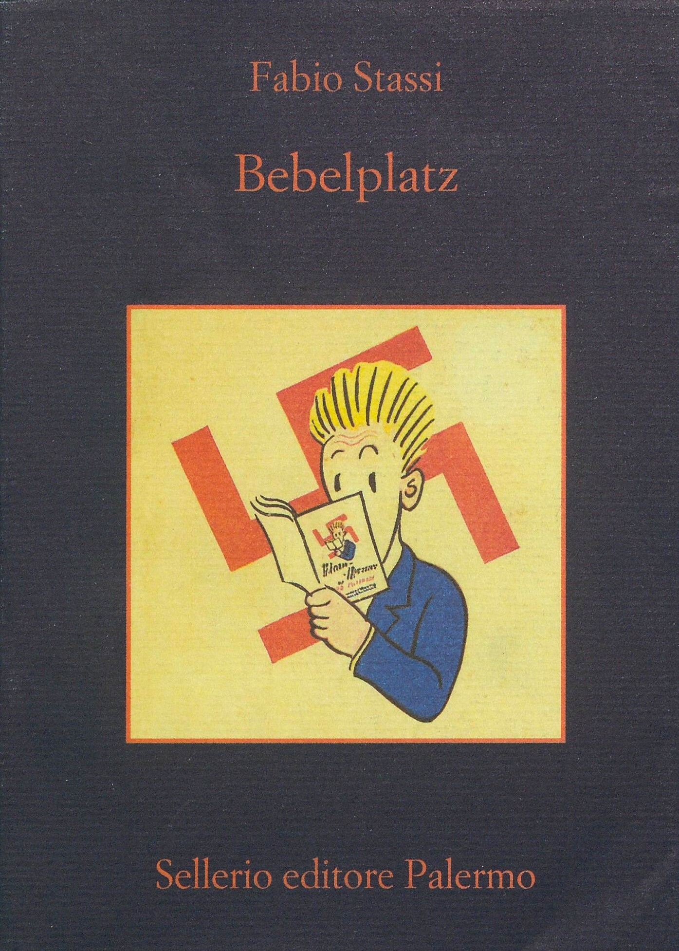 cover of Bebelplatz.  La notte dei libri bruciati