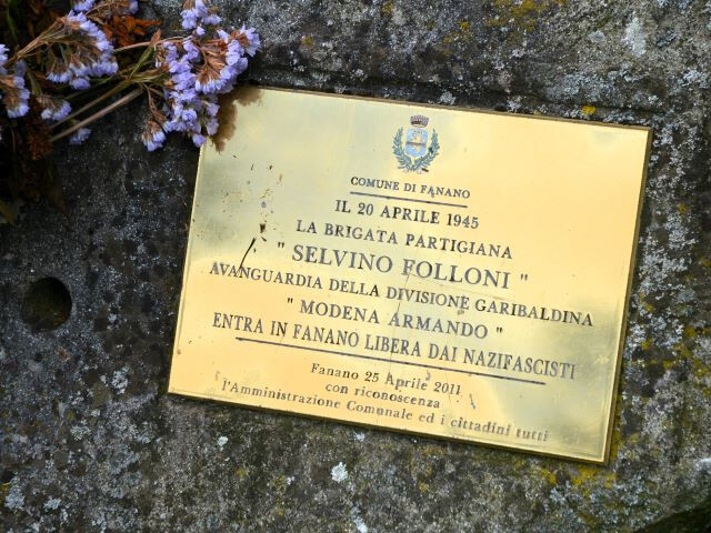 Monumento a ricordo della Liberazione di Fanano