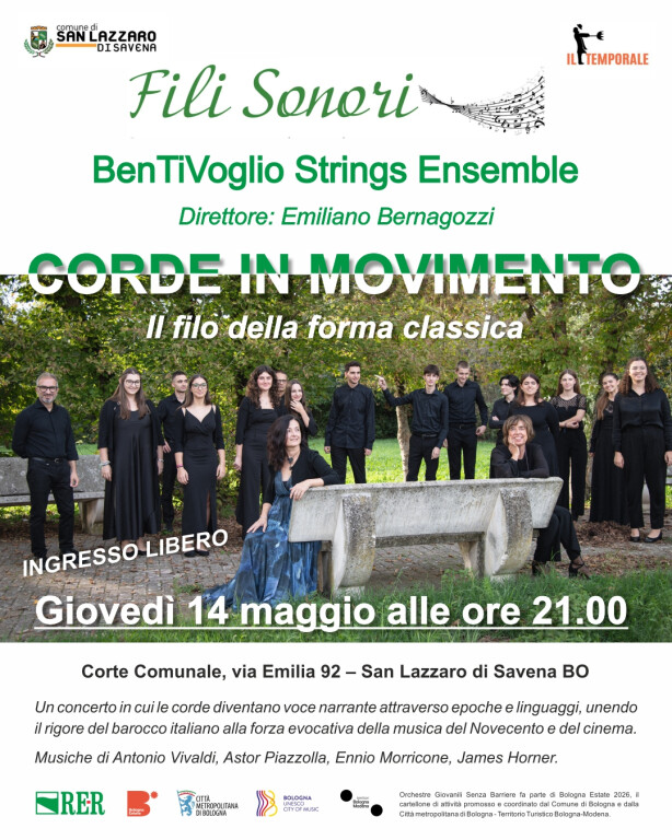 copertina di Fili sonori. Corde in movimento