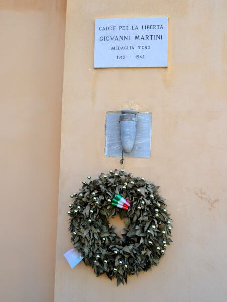 Lapide a ricordo di Giovanni Martini (Paolo)
