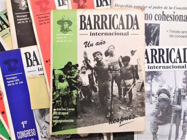 copertina di Barricada internacional